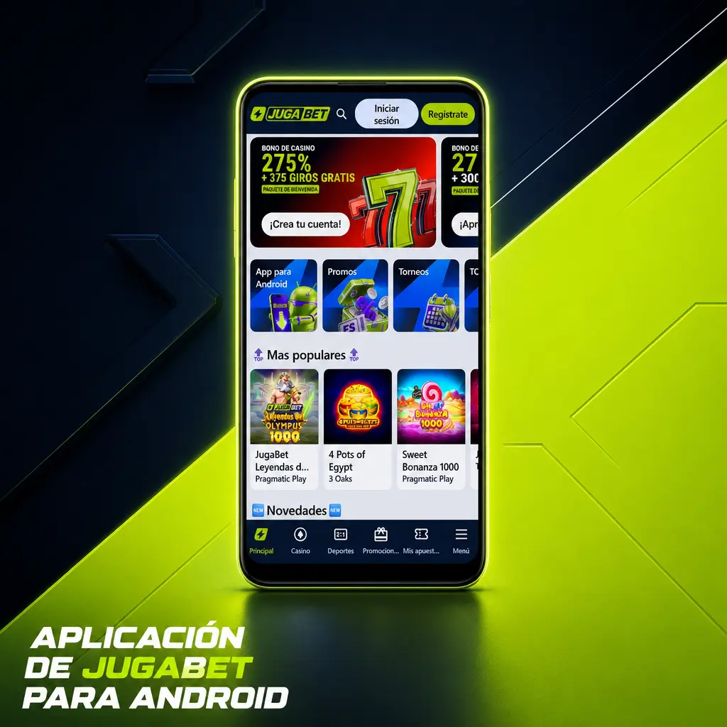 Aplicación de Jugabet para Android: requiere Android 8.0 o superior y 80 MB de espacio libre para descargar