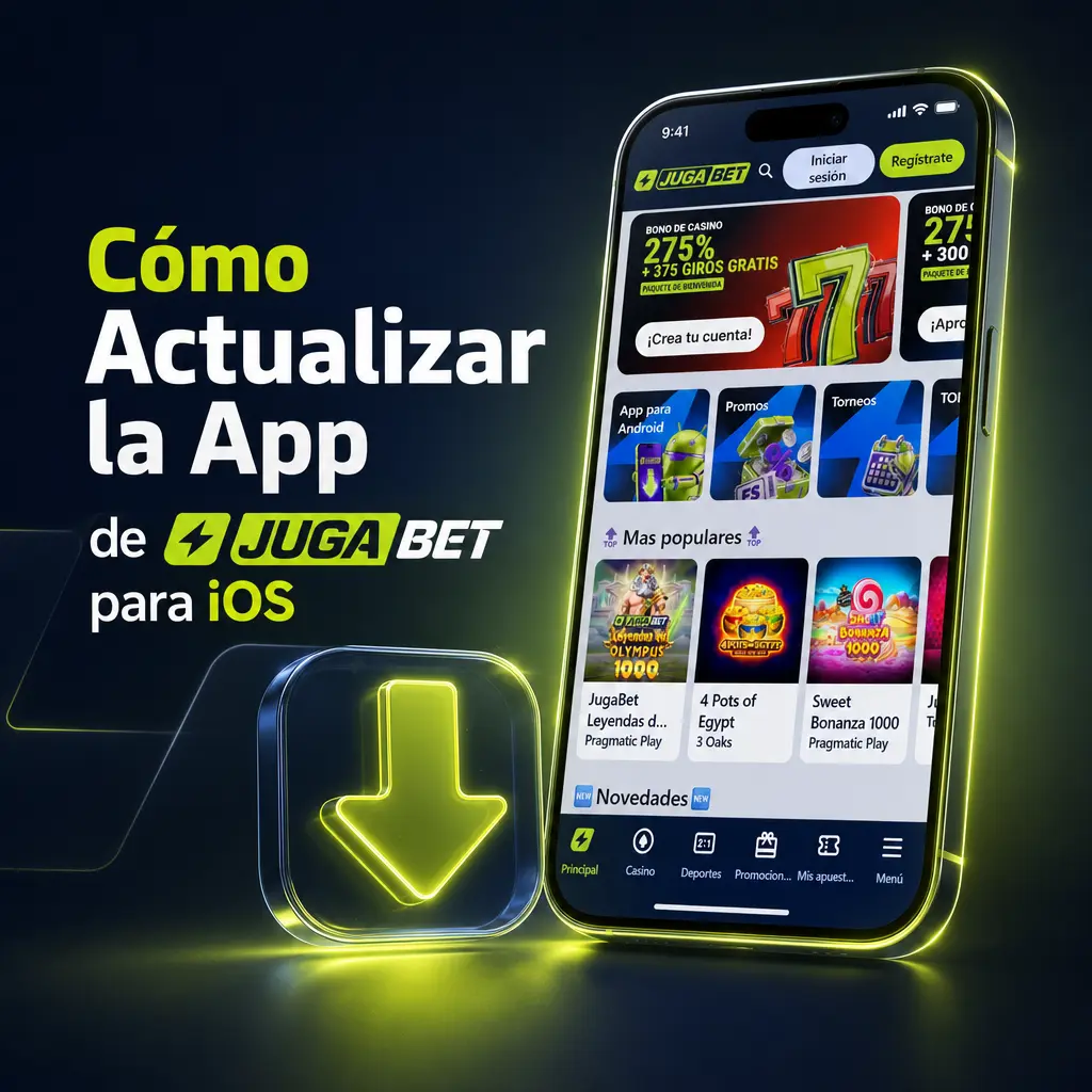Pasos para actualizar la app de Jugabet en iOS: descarga, instala y reinicia para acceder a cuotas recientes y proteger tus pagos.