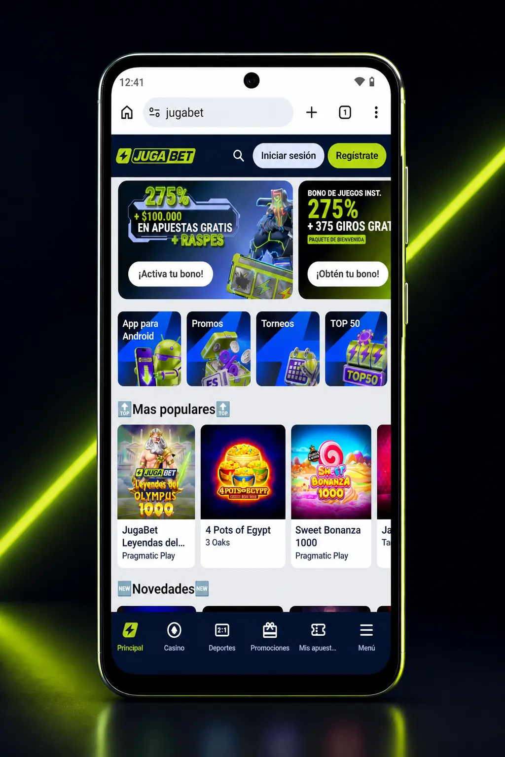 Descarga e instalación del APK de Jugabet para Android paso a paso en un teléfono chileno