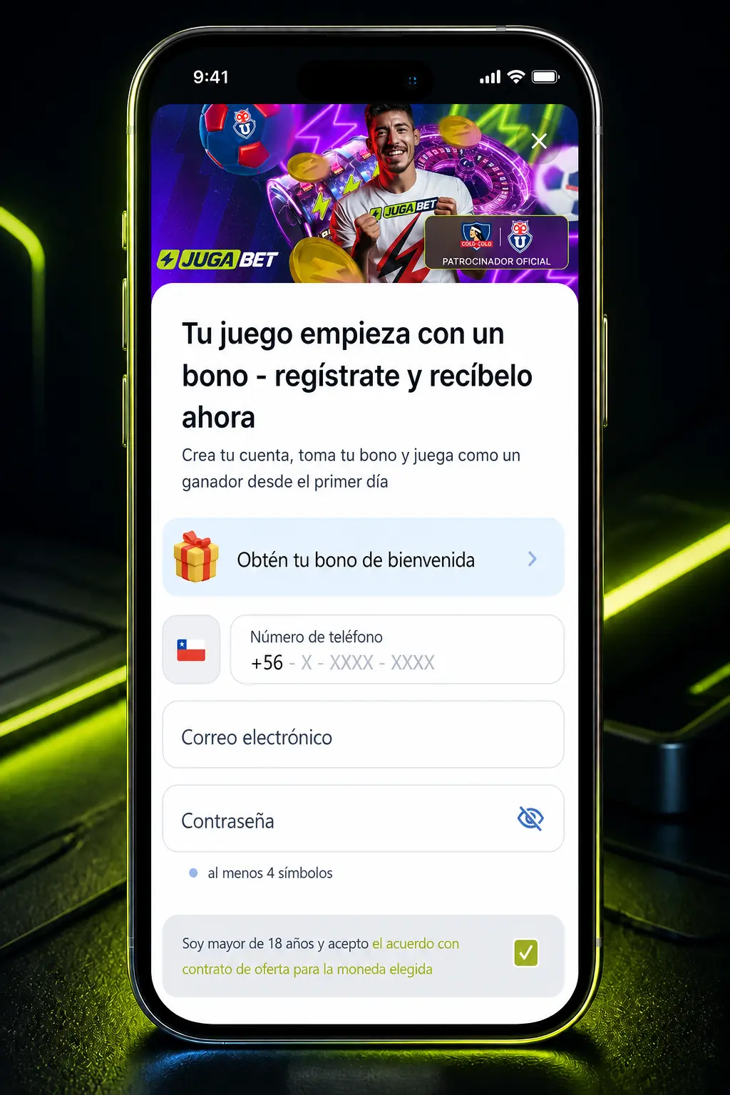 Guía paso a paso para registrarse y apostar en fútbol en Jugabet desde un dispositivo móvil