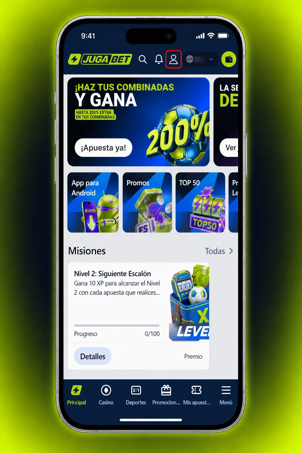 Pasos para verificar tu cuenta en Jugabet: sube documento de identidad, comprobante de domicilio y método de pago.