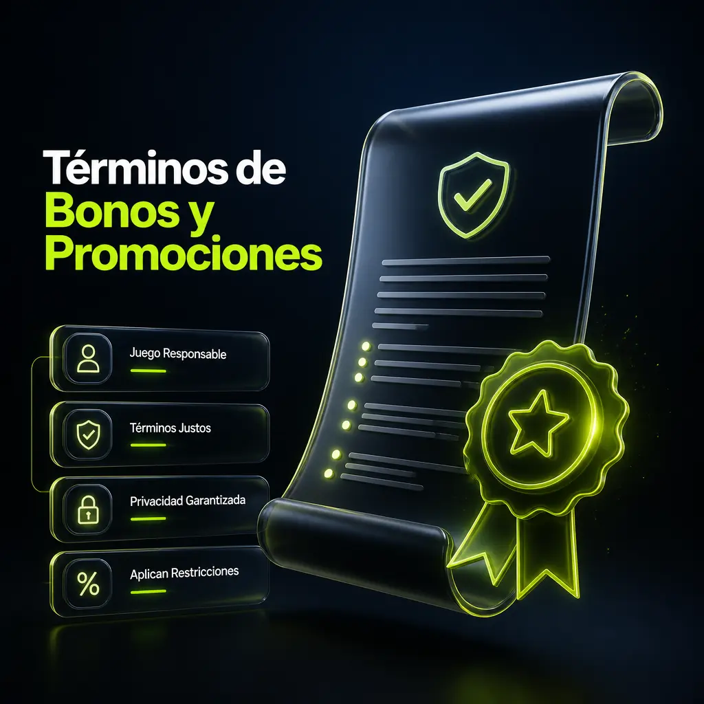 Condiciones y términos de bonos y promociones de Jugabet: plazos, requisitos de apuesta y límites de retiro del saldo bono.