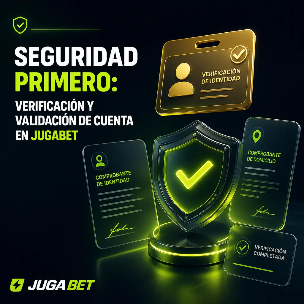 Verificación KYC en Jugabet: proceso de validación de cuenta y documentos requeridos para retiros seguros y protección contra fraudes.
